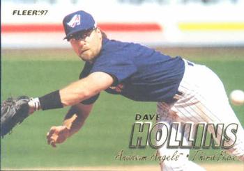 #506 Dave Hollins - Anaheim Angels - 1997 Fleer Baseball