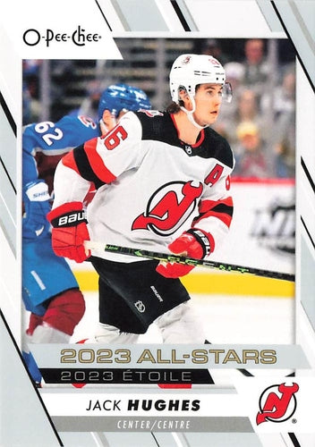 #506 Jack Hughes - New Jersey Devils - 2023-24 O-Pee-Chee Hockey