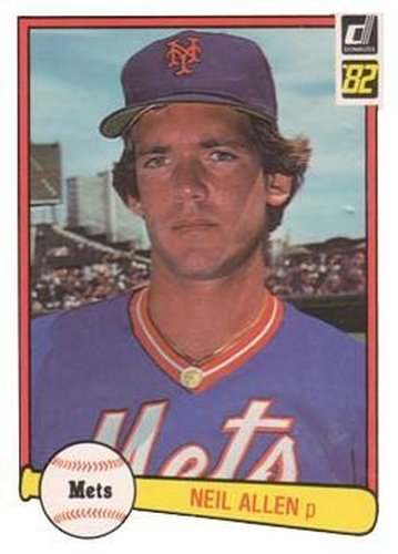 #506 Neil Allen - New York Mets - 1982 Donruss Baseball