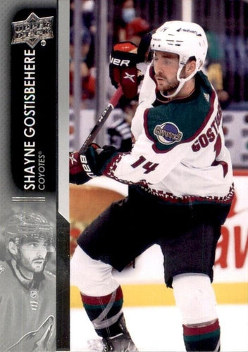 #507 Shayne Gostisbehere - Arizona Coyotes - 2021-22 Upper Deck Hockey