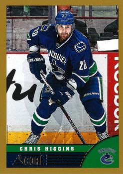 #507 Chris Higgins - Vancouver Canucks - 2013-14 Score - Gold Hockey