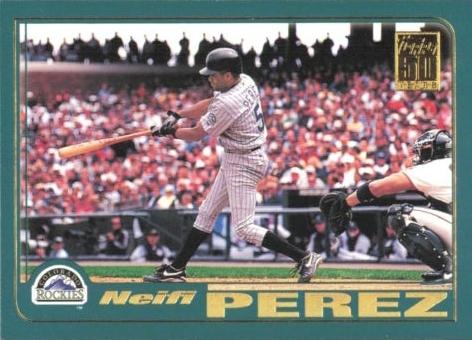 #507 Neifi Perez - Colorado Rockies - 2001 Topps Baseball