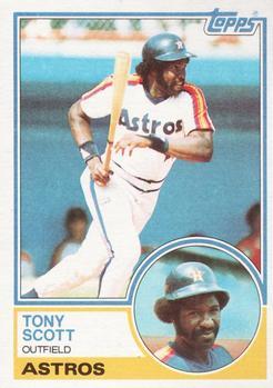 #507 Tony Scott - Houston Astros - 1983 Topps Baseball