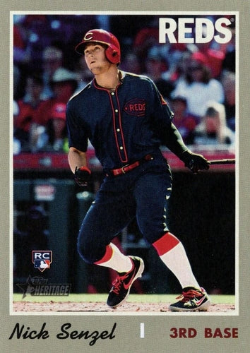 #507b Nick Senzel - Cincinnati Reds - 2019 Topps Heritage Baseball