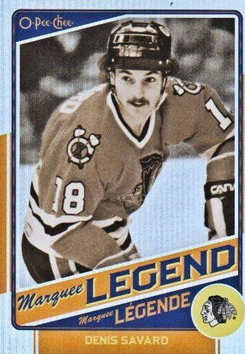 #508 Denis Savard - Chicago Blackhawks - 2012-13 O-Pee-Chee - Rainbow Hockey