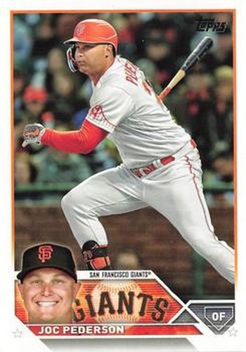 #508 Joc Pederson - San Francisco Giants - 2023 Topps Baseball