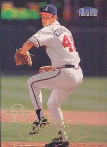 #508 Brian Edmondson - Atlanta Braves - 1998 Fleer Tradition Baseball
