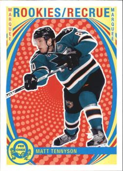 #508 Matt Tennyson - San Jose Sharks - 2013-14 O-Pee-Chee - Retro Hockey
