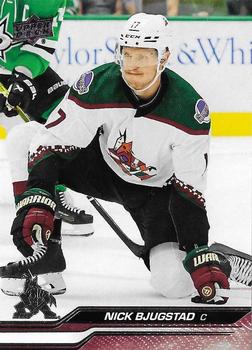 #508 Nick Bjugstad - Arizona Coyotes - 2023-24 Upper Deck Hockey