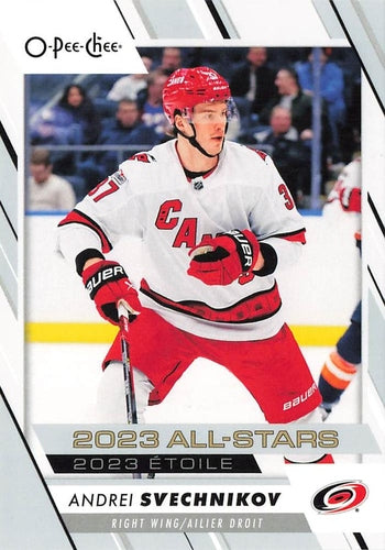 #508 Andrei Svechnikov - Carolina Hurricanes - 2023-24 O-Pee-Chee Hockey