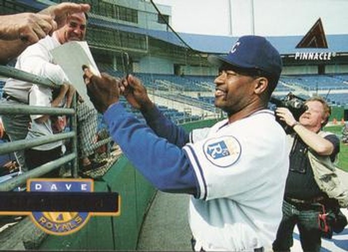 #508 Dave Henderson - Kansas City Royals - 1994 Pinnacle Baseball
