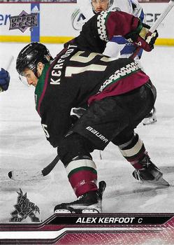 #509 Alex Kerfoot - Arizona Coyotes -2023-24 Upper Deck Hockey