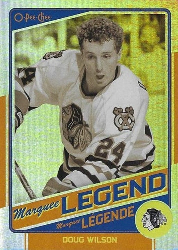#509 Doug Wilson - Chicago Blackhawks - 2012-13 O-Pee-Chee - Rainbow Hockey