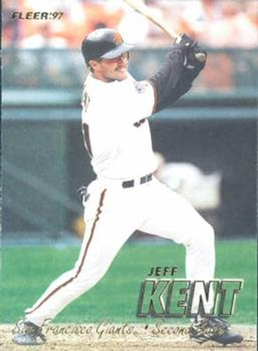 #509 Jeff Kent - San Francisco Giants - 1997 Fleer Baseball