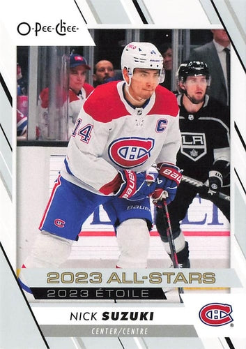#509 Nick Suzuki - Montreal Canadiens - 2023-24 O-Pee-Chee Hockey