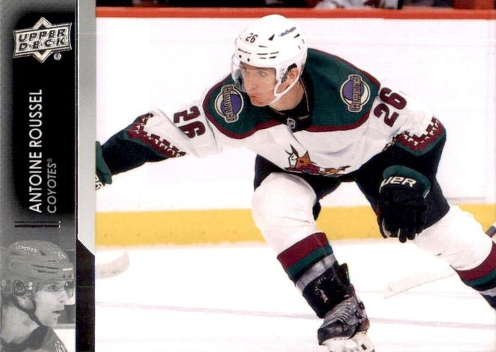 #509 Antoine Roussel - Arizona Coyotes - 2021-22 Upper Deck Hockey