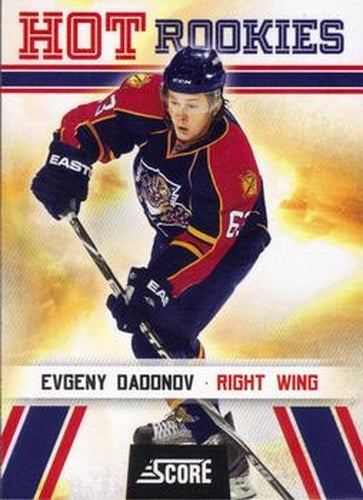 #509 Evgeny Dadonov - Florida Panthers - 2010-11 Score Hockey