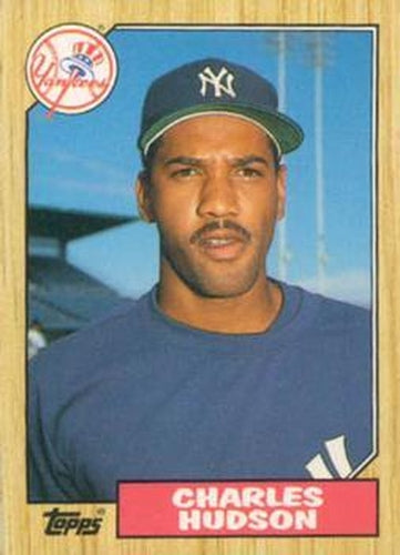 #50T Charles Hudson - New York Yankees - 1987 Topps Traded Baseball