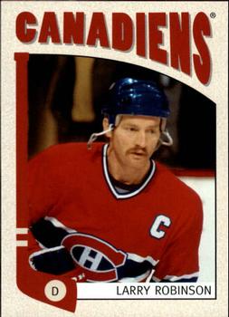 #50 Larry Robinson - Montreal Canadiens - 2004-05 In The Game Franchises Canadian Hockey