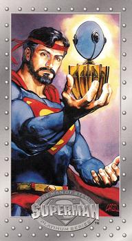 #50 The Legacy of Krypton! - 1994 SkyBox Superman Man of Steel Platinum Series