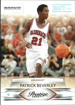 #200 Patrick Beverley - Arkansas Razorbacks - 2009-10 Panini Prestige - Draft Picks Light Blue Basketball