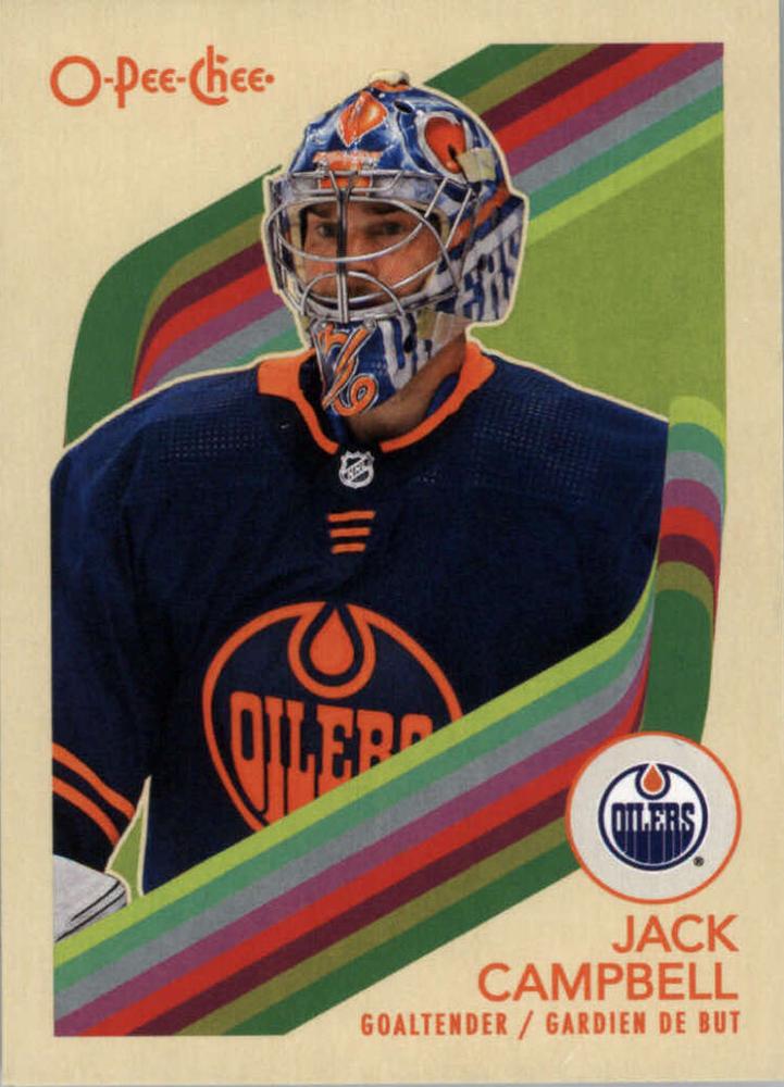 #50 Jack Campbell - Edmonton Oilers - 2023-24 O-Pee-Chee - Retro Hockey