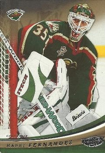 #50 Manny Fernandez - Minnesota Wild - 2006-07 Upper Deck Power Play Hockey