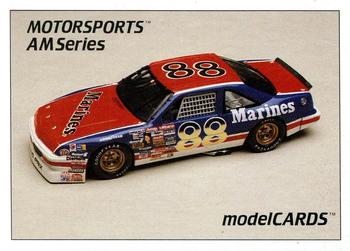 #50 Buddy Baker's Car - Osterlund Motor Ventures - 1992 Motorsports Modelcards AM Series Racing