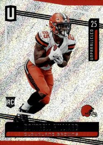 #50 Dontrell Hilliard - Cleveland Browns - 2019 Panini Unparalleled Football