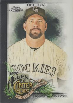#50 Todd Helton - Colorado Rockies - 2022 Topps Allen & Ginter Chrome Baseball