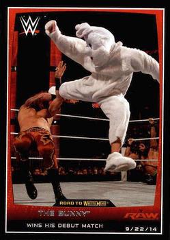 #50 The Bunny - 2015 Topps WWE Road to Wrestlemania Wrestling