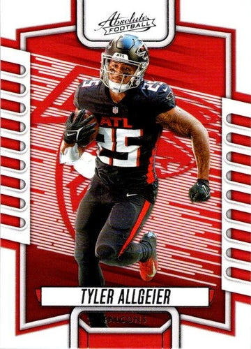 #50 Tyler Allgeier - Atlanta Falcons - 2023 Panini Absolute Football