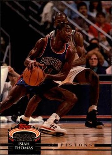 #50 Isiah Thomas - Detroit Pistons - 1992-93 Stadium Club Basketball