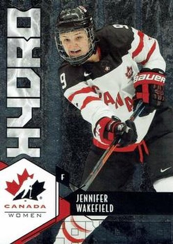 #H-50 Jennifer Wakefield - Canada - 2015 Upper Deck Team Canada Juniors - Hydro Hockey