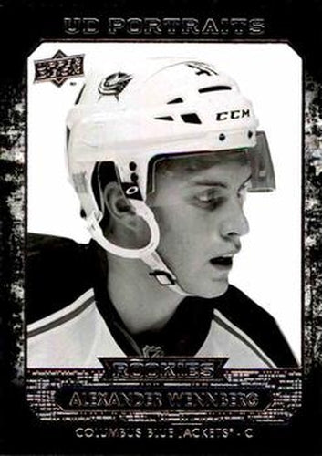 #P-50 Alexander Wennberg - Columbus Blue Jackets - 2014-15 Upper Deck - UD Portraits Hockey