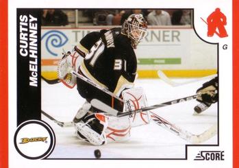 #50 Curtis McElhinney - Anaheim Ducks - 2010-11 Score Hockey