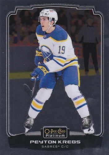 #50 Peyton Krebs - Buffalo Sabres - 2022-23 O-Pee-Chee Platinum Hockey
