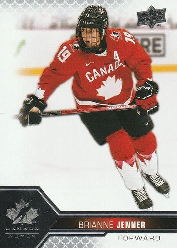 #50 Brianne Jenner - Canada - 2022-23 Upper Deck Team Canada Juniors Hockey