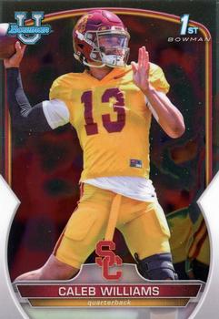 #50a Caleb Williams - USC Trojans - 2022 Bowman Chrome University Football