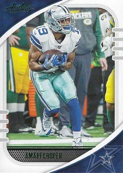 #50 Amari Cooper - Dallas Cowboys - 2020 Panini Absolute - Green Football