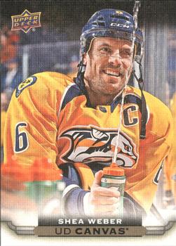 #C50 Shea Weber - Nashville Predators - 2015-16 Upper Deck - UD Canvas Hockey