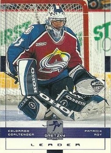 #50 Patrick Roy - Colorado Avalanche - 1999-00 Upper Deck Wayne Gretzky Hockey