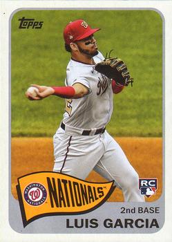 #T65-50 Luis Garcia - Washington Nationals - 2021 Topps - 1965 Topps Redux Baseball