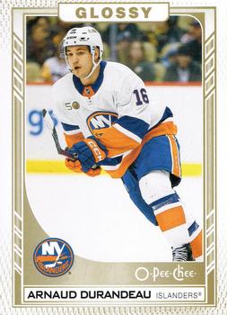 #R-50 Arnaud Durandeau - New York Islanders - 2023-24 O-Pee-Chee Glossy Gold Hockey