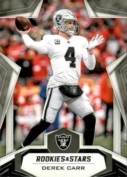 #50 Derek Carr - Oakland Raiders - 2019 Panini Rookies & Stars Football