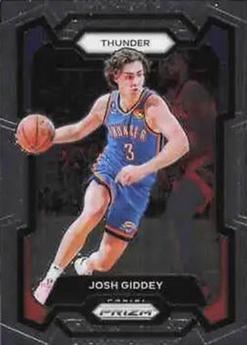 #50 Josh Giddey - Oklahoma City Thunder - 2023-24 Panini Prizm Basketball