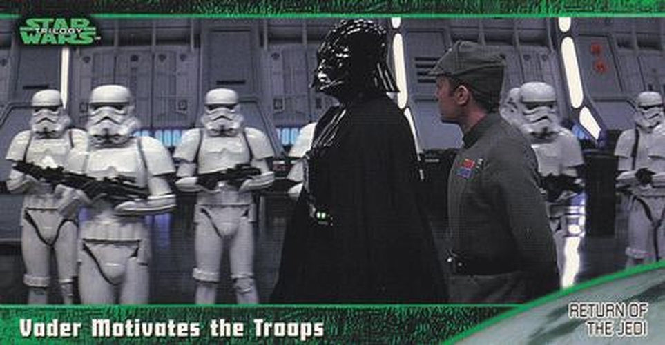 #50 Vader Motivates the Troops - 1997 Topps Widevision Star Wars Trilogy