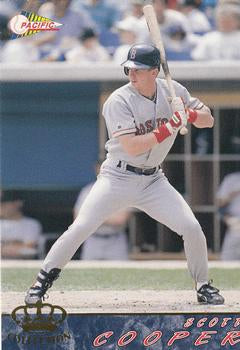 #50 Scott Cooper - Boston Red Sox - 1994 Pacific Baseball