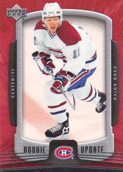 #50 Saku Koivu - Montreal Canadiens - 2005-06 Upper Deck Rookie Update Hockey