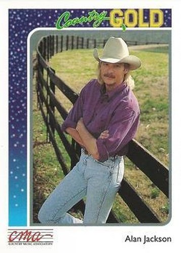 #50 Alan Jackson - 1992 Sterling Country Gold